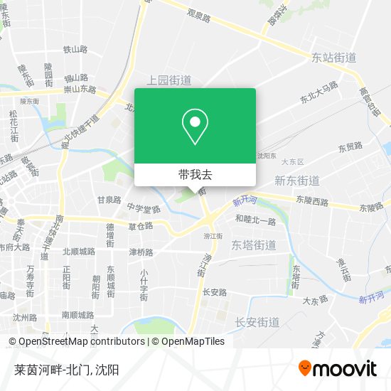 莱茵河畔-北门地图