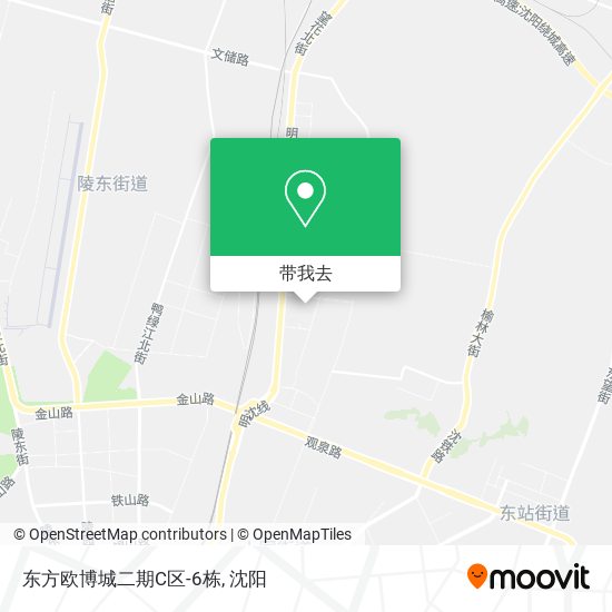 东方欧博城二期C区-6栋地图