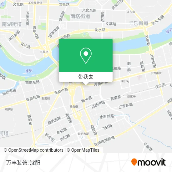 万丰装饰地图
