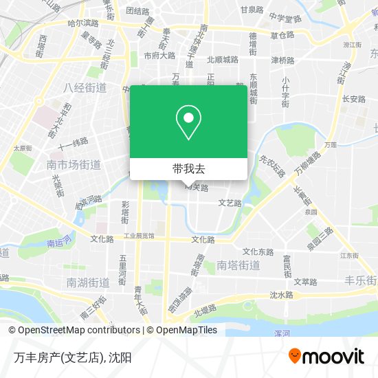 万丰房产(文艺店)地图