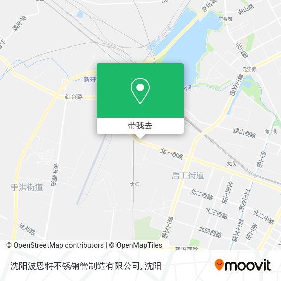 沈阳波恩特不锈钢管制造有限公司地图