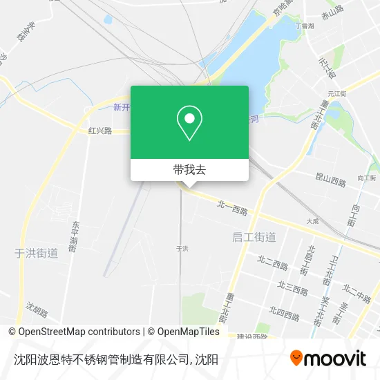 沈阳波恩特不锈钢管制造有限公司地图