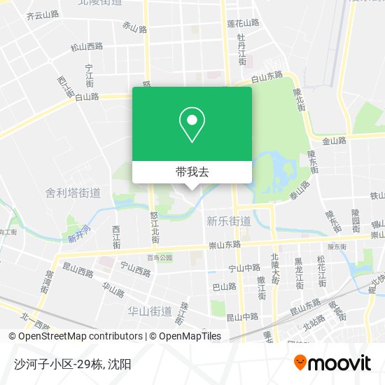 沙河子小区-29栋地图
