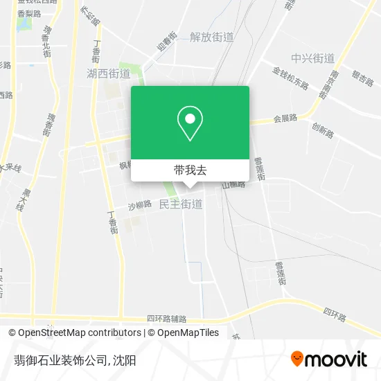 翡御石业装饰公司地图