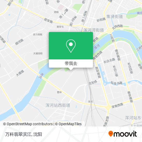 万科翡翠滨江地图