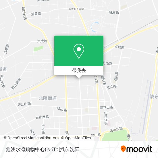 鑫浅水湾购物中心(长江北街)地图