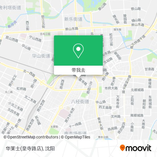 华莱士(皇寺路店)地图