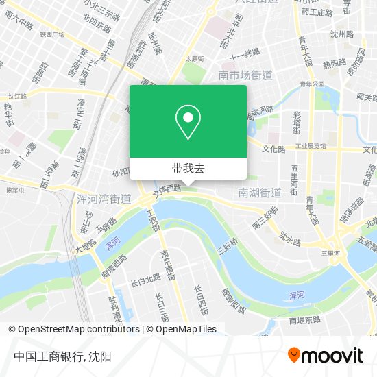 中国工商银行地图