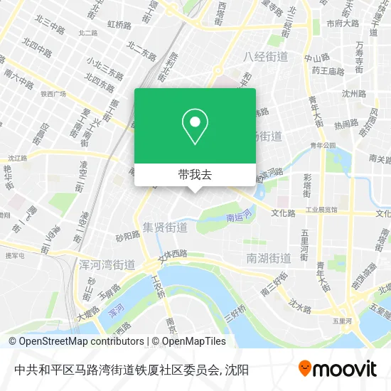中共和平区马路湾街道铁厦社区委员会地图