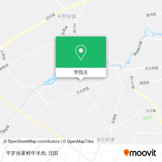 平罗徐家鲜牛羊肉地图