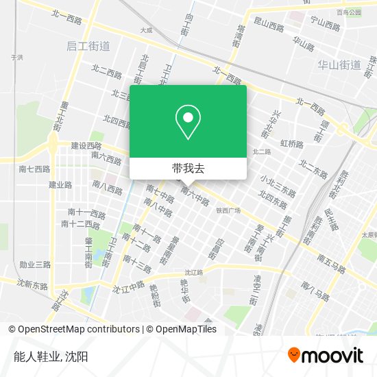 能人鞋业地图