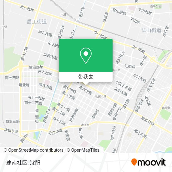 建南社区地图