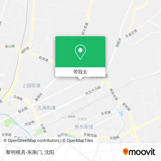 黎明模具-东南门地图