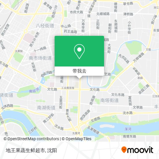地王果蔬生鲜超市地图
