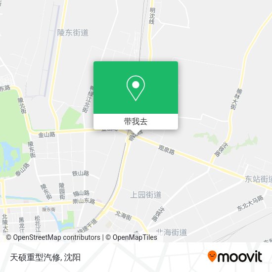 天硕重型汽修地图