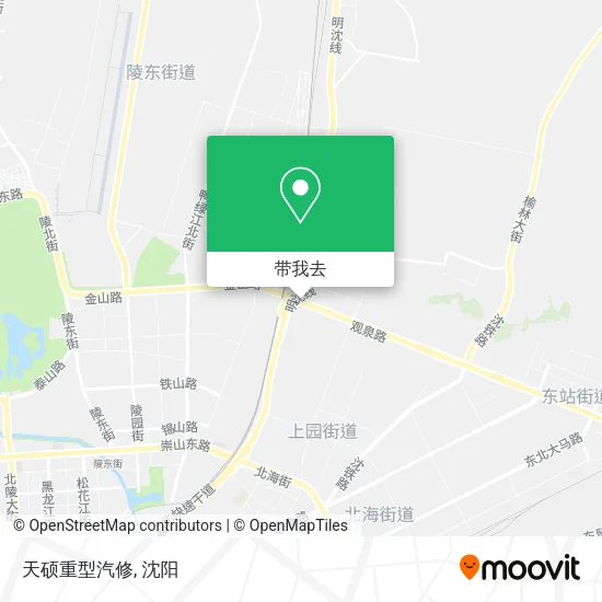 天硕重型汽修地图