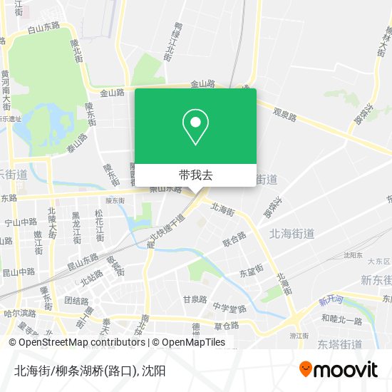 北海街/柳条湖桥(路口)地图