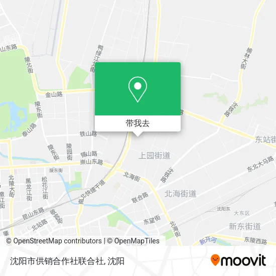 沈阳市供销合作社联合社地图