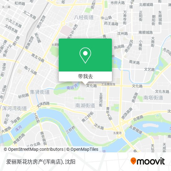 爱丽斯花坊房产(浑南店)地图