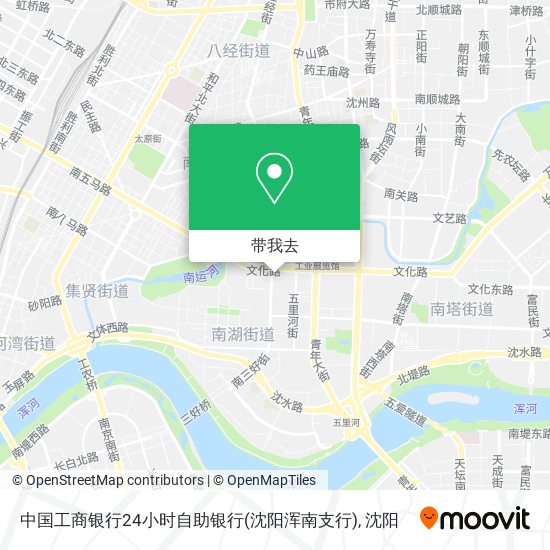 中国工商银行24小时自助银行(沈阳浑南支行)地图