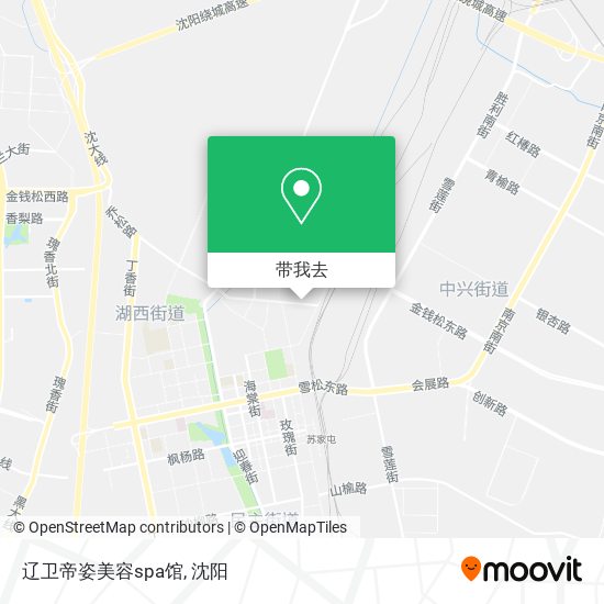 辽卫帝姿美容spa馆地图