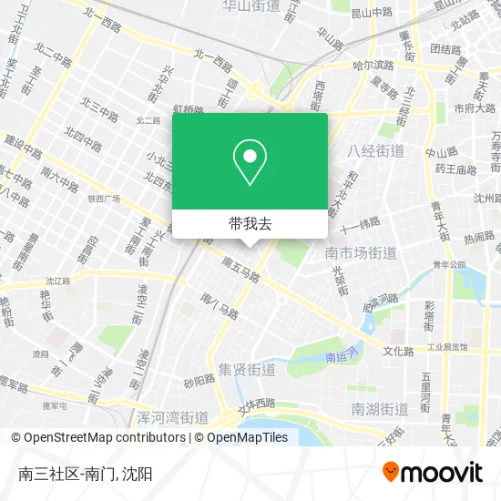 南三社区-南门地图