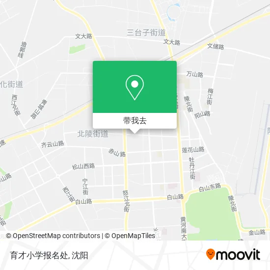 育才小学报名处地图