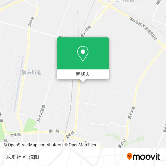 乐群社区地图