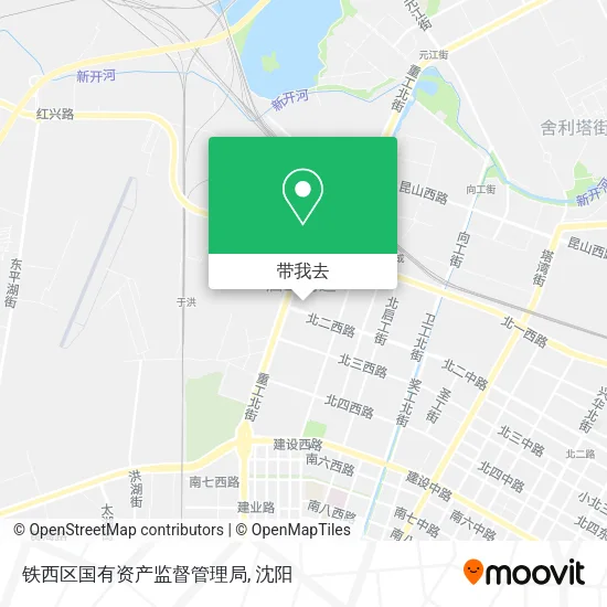 铁西区国有资产监督管理局地图
