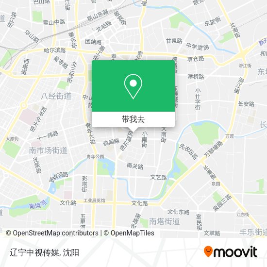辽宁中视传媒地图