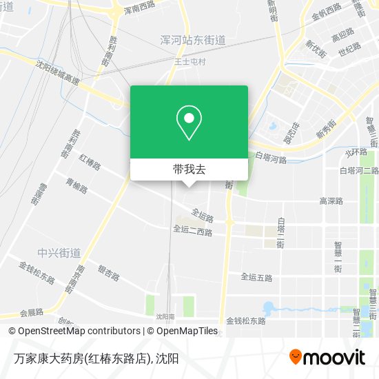 万家康大药房(红椿东路店)地图
