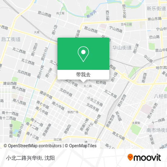 小北二路兴华街地图