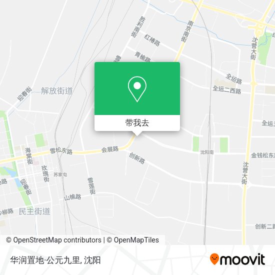 华润置地·公元九里地图