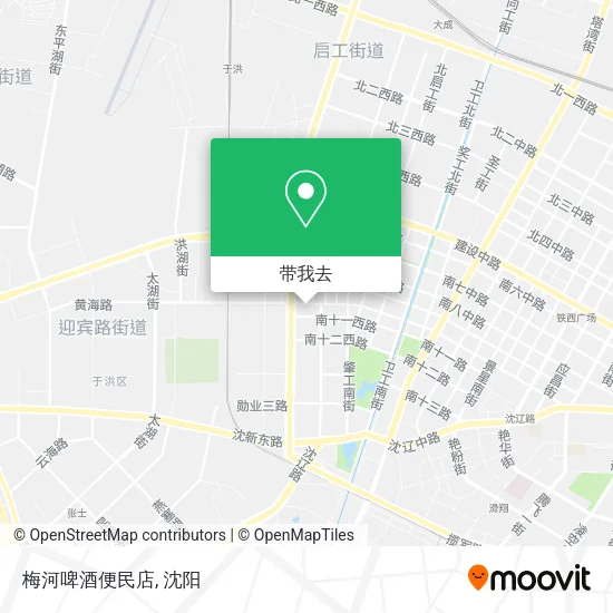 梅河啤酒便民店地图