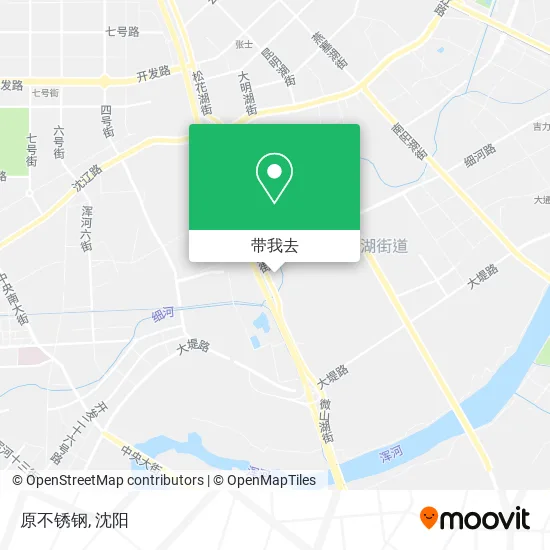 原不锈钢地图