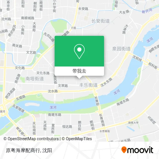 原粤海摩配商行地图