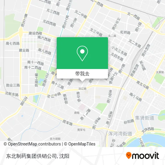 东北制药集团供销公司地图