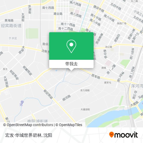 宏发·华城世界碧林地图