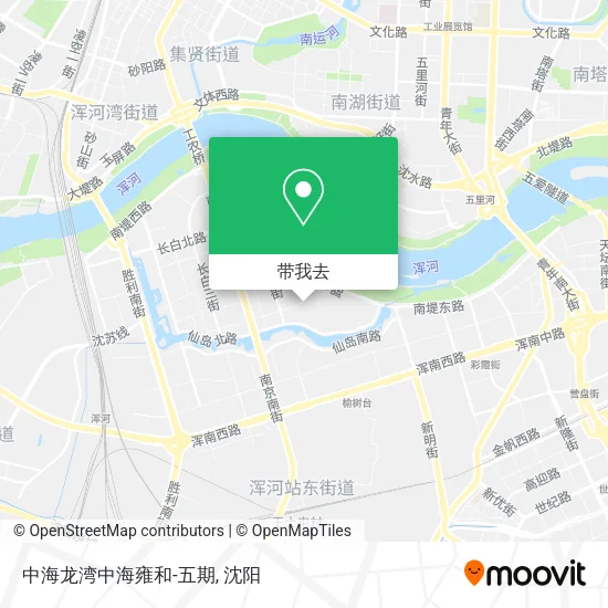 中海龙湾中海雍和-五期地图