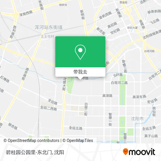 碧桂园公园里-东北门地图