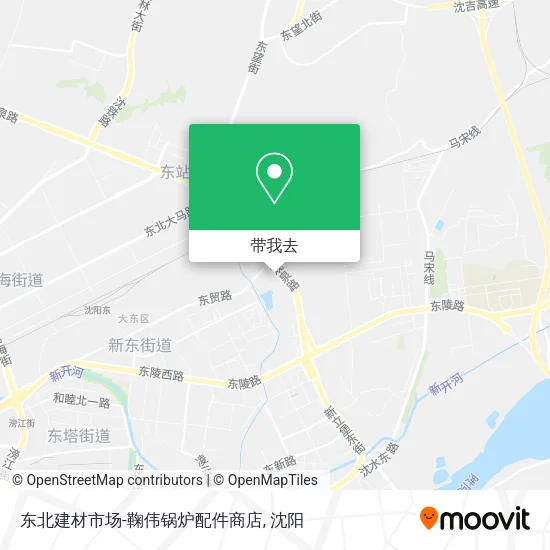 东北建材市场-鞠伟锅炉配件商店地图