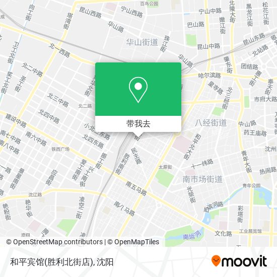 和平宾馆(胜利北街店)地图