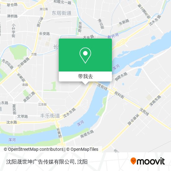 沈阳晟世坤广告传媒有限公司地图