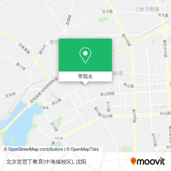 北京贺思丁教育(中海城校区)地图