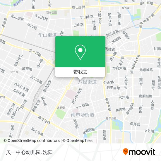 贝一中心幼儿园地图