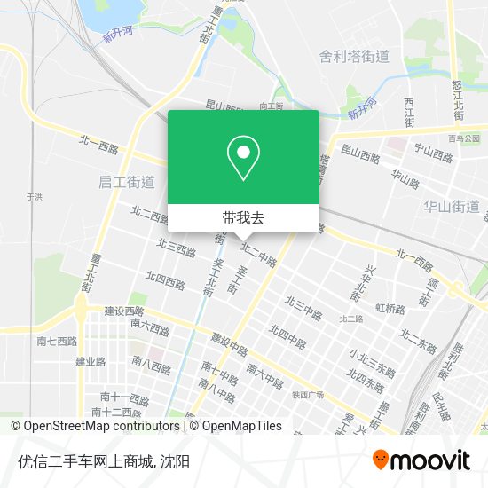 优信二手车网上商城地图