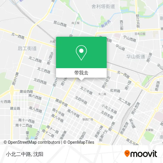 小北二中路地图