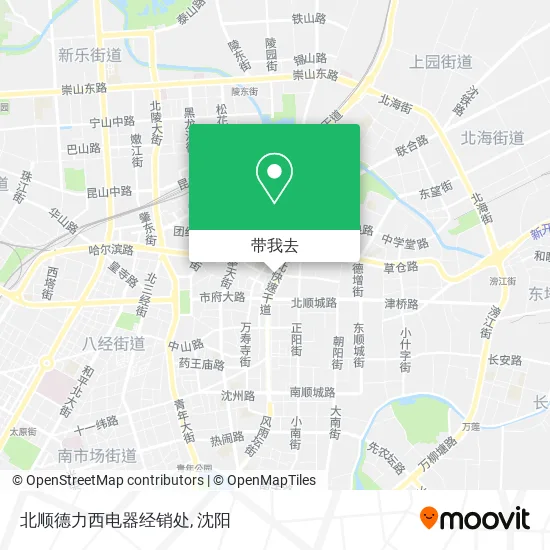 北顺德力西电器经销处地图