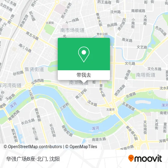 华强广场B座-北门地图