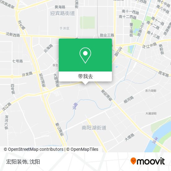 宏阳装饰地图